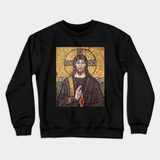 Jesus Christ Mozaic Crewneck Sweatshirt